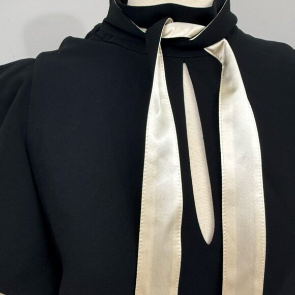 Cinq a Sept Black Ruffle Dress - Picture 4 of 15